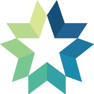RTC Networks logo connected star
