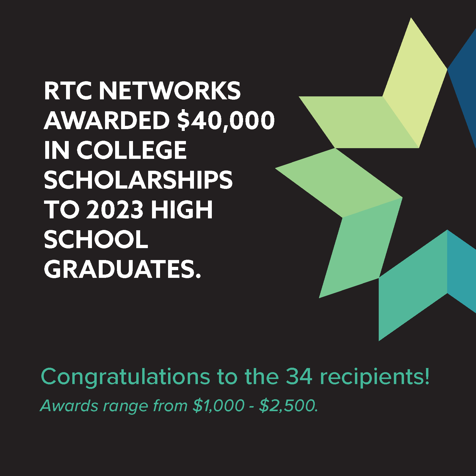 2023 RTC Networks Scholarships